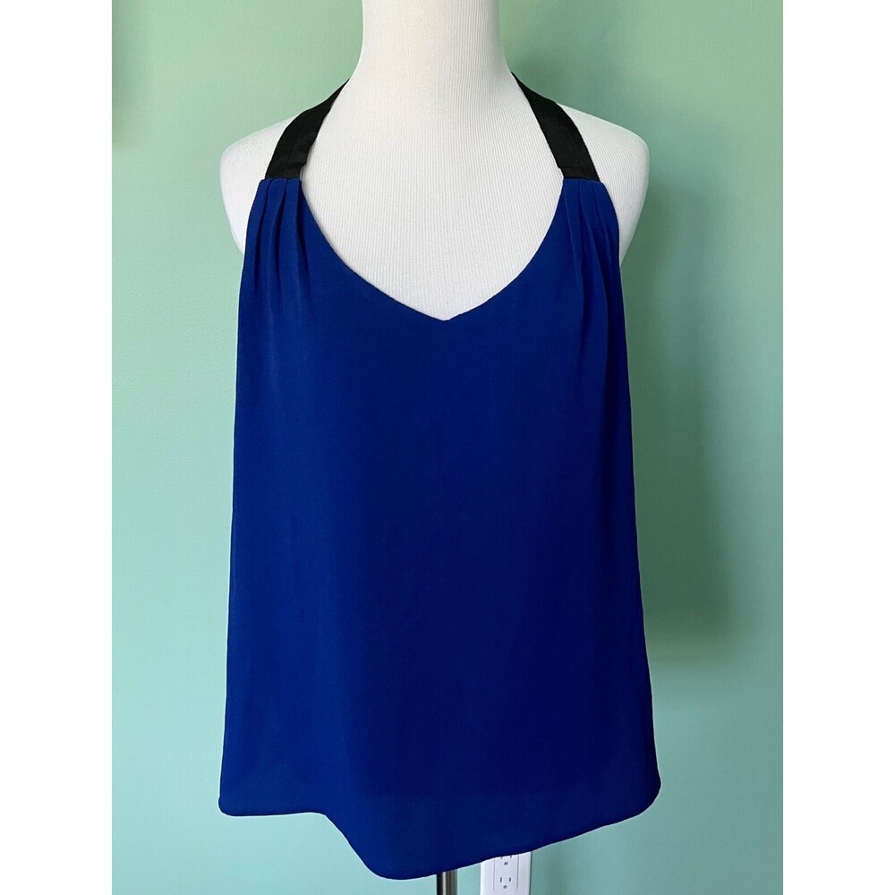 NWT Macys Bar III cobalt blue and black dress tank - medium